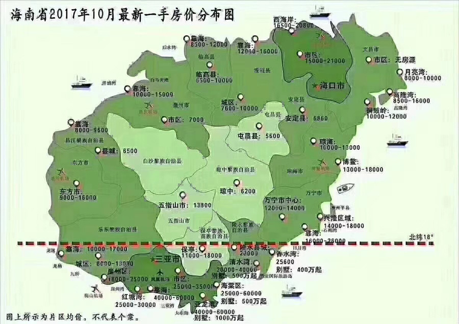 海南房價(jià)地圖