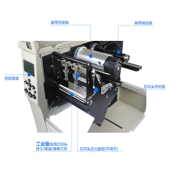 Zebra 105SLPlus 內(nèi)部結(jié)構(gòu)